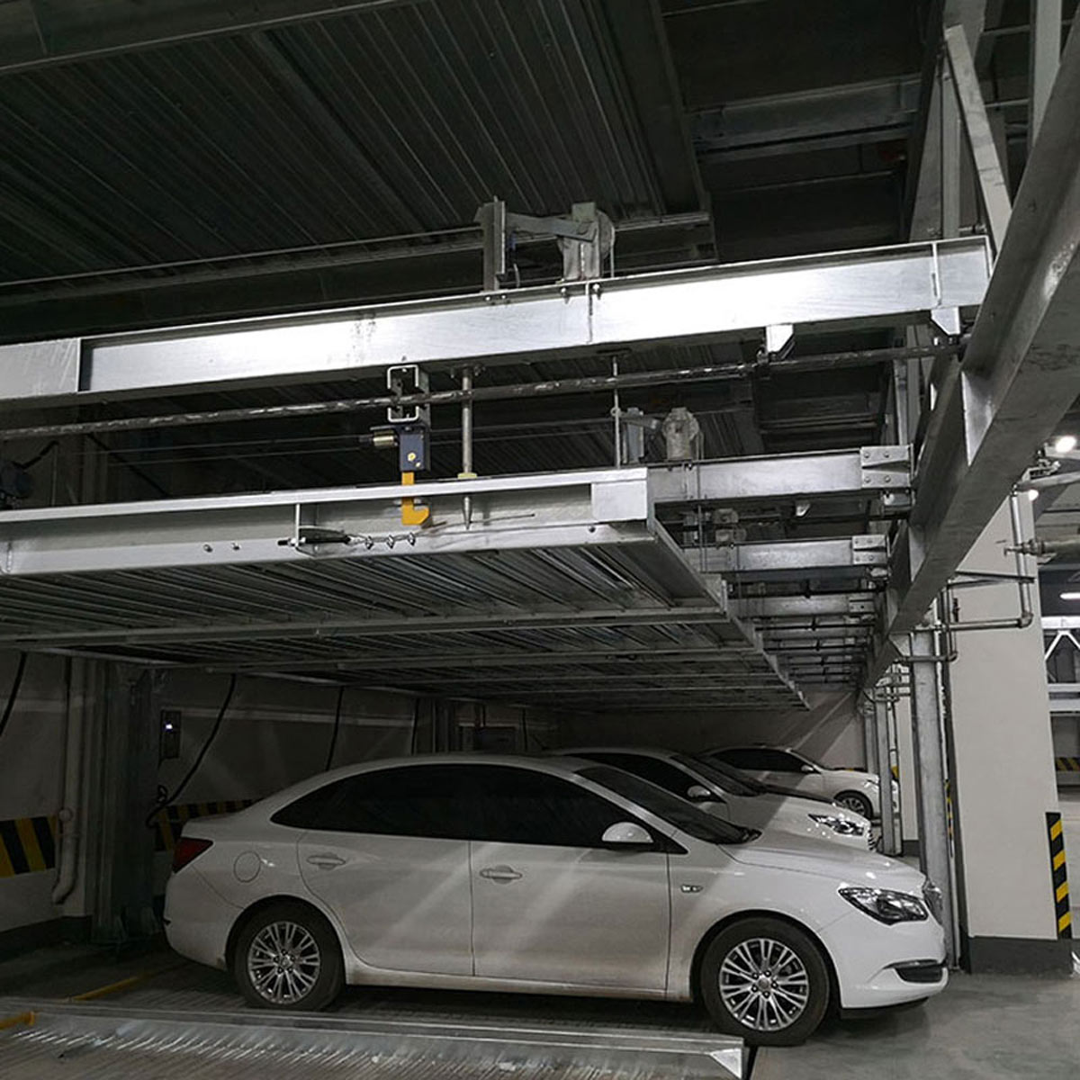 天水PSH6六層升降橫移式機械立體停車設備