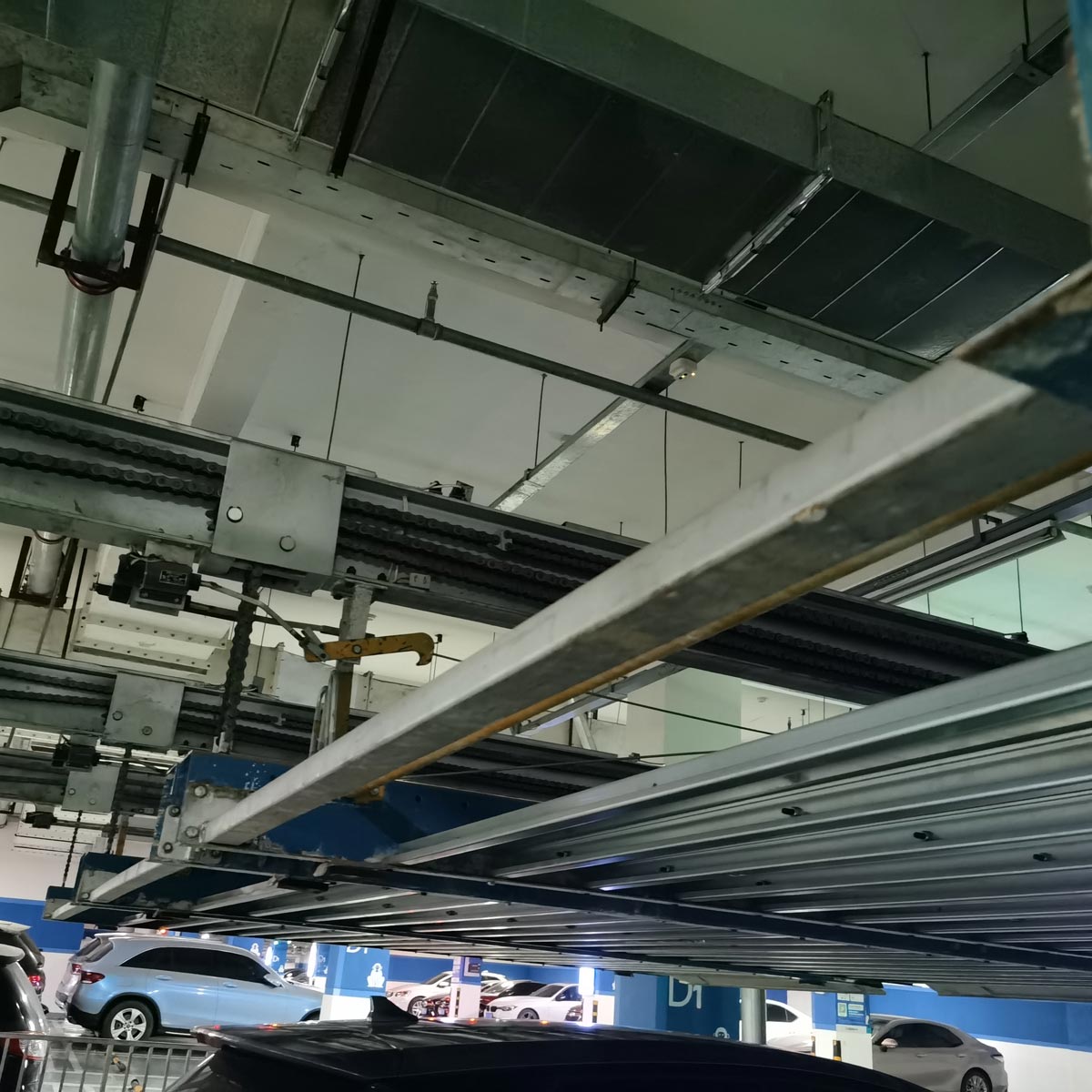 山陽PSH4-6層升降橫移式機械立體停車設備