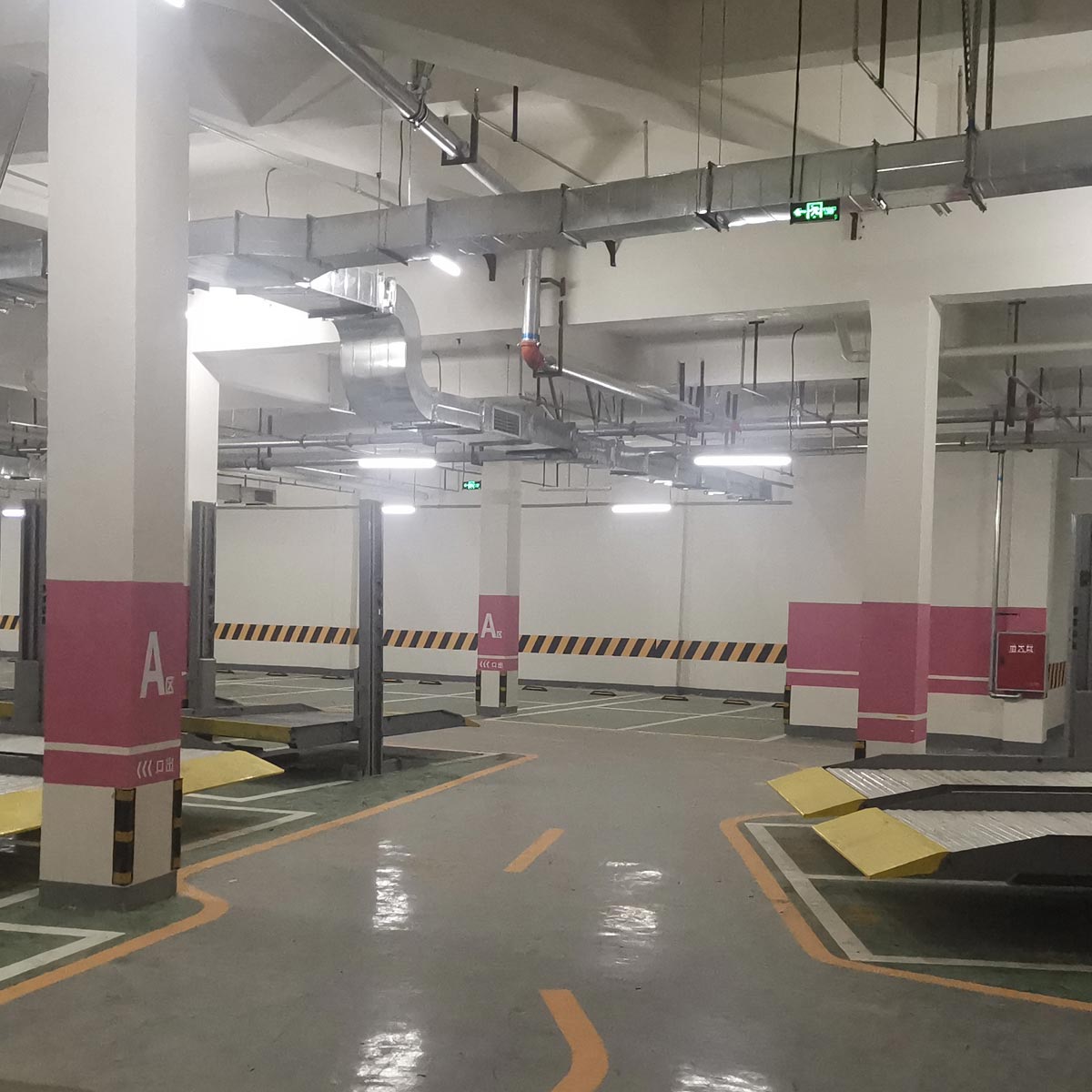 漢濱簡易升降式立體車庫停車設備租賃