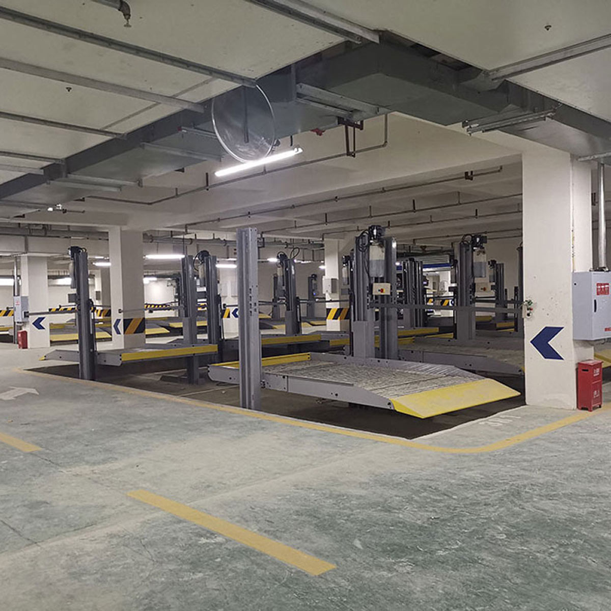 迪慶機械式立體停車庫設計以及尺寸要求